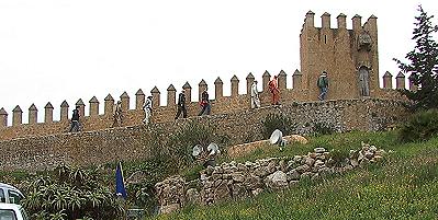 Auf der Burgmauer