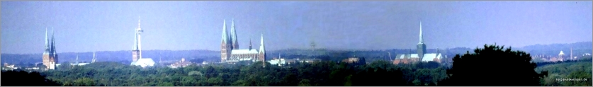 View from Thandorf to Lübeck