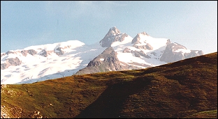 Blick Richtung Mt. Blanc