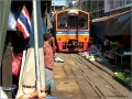 Von Bangkok nach Mae Klong zum Railway Market