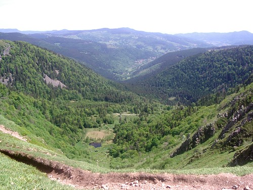 Blick vom Col de la Schlucht 2003