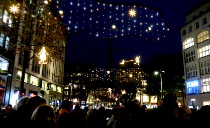 Hamburg Advent Moenckebergstrasse