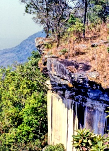 Phu Kradueng, Cliff