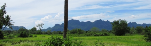 Sam Roi Yot, view from the West