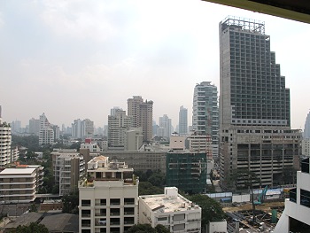 Bangkok, unfinished building