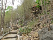 Tham Erawan Höhle, weiter treppauf