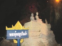 Erawan cave, Buddha statues