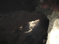 Tham Erawan Höhle, Licht von außen