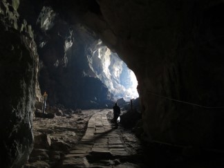 Tham Erawan Höhle, Höhlenausgang