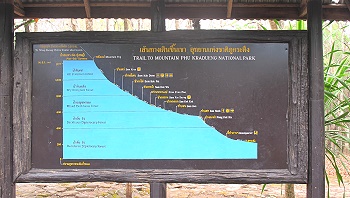 Phu Kradueng, Plan f d Aufstieg