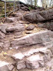 Phu Kradueng, rocky stair