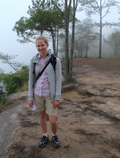 Phu Kradueng, Christiane at  Cliff Nok Aen