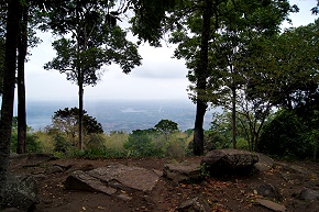 Phu Kradueng, view to the lowlands